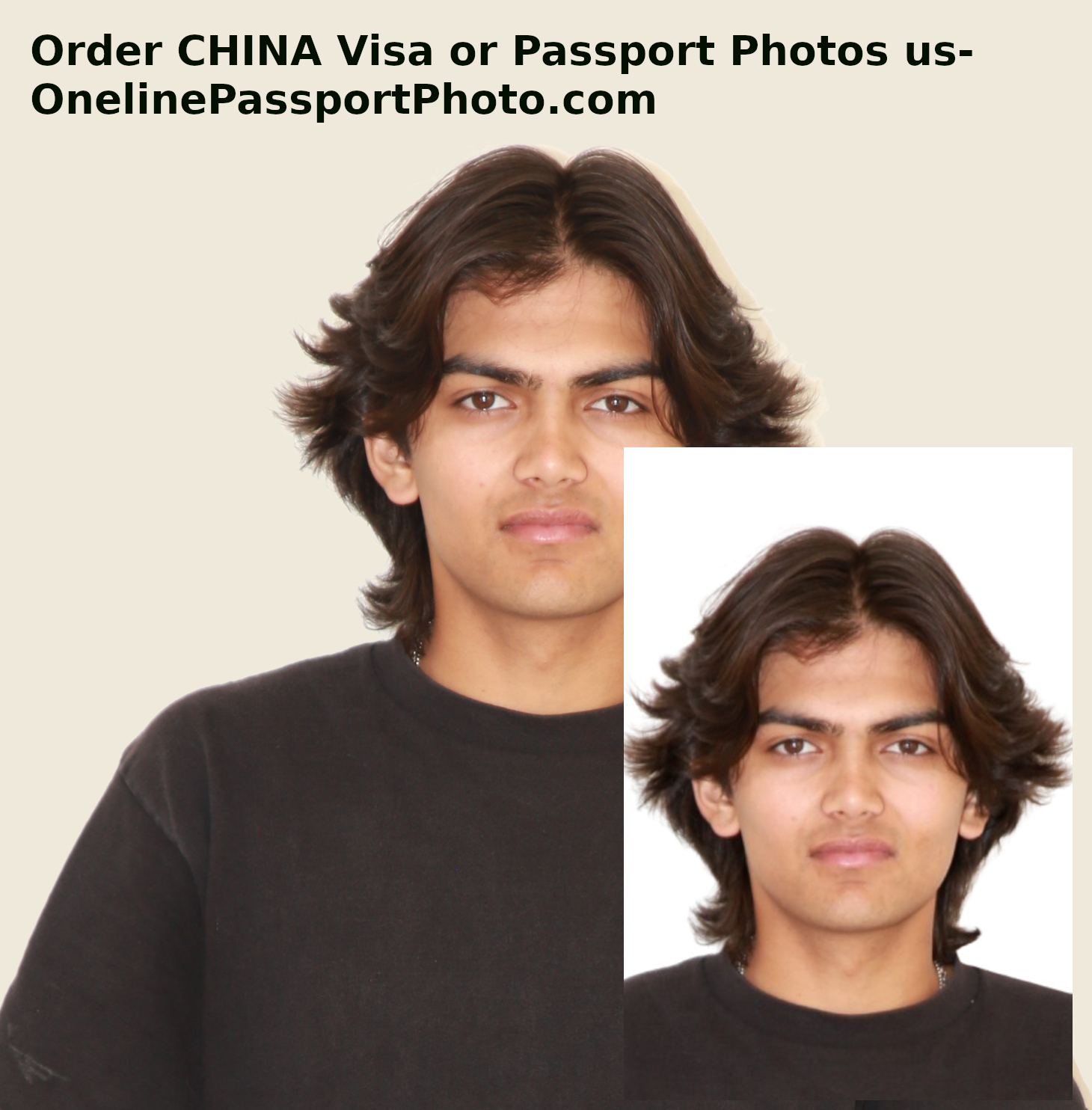 China Visa photo
